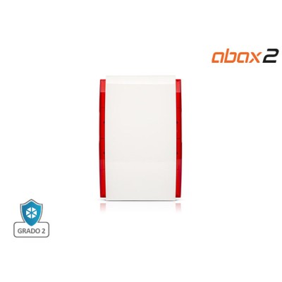 Sirena wireless ottico acustica da interno ABAX 2