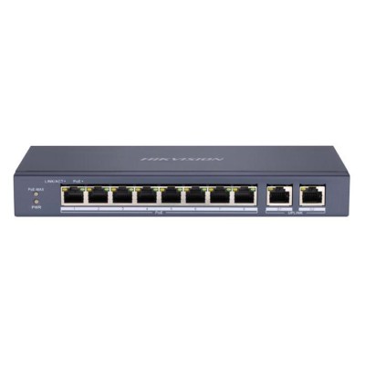 Switch 8 porte POE 10/100/1000 Mbps Budget Totale: 60 W