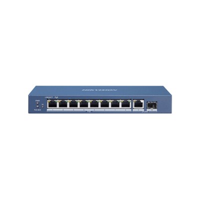 Switch 8 porte HI-PoE 10/100/1000 Mbps Budget Totale: 110 W (TOP SERIES)