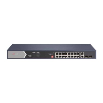 Switch 16 porte HI-PoE 10/100/1000 Mbps Budget Totale: 225 W