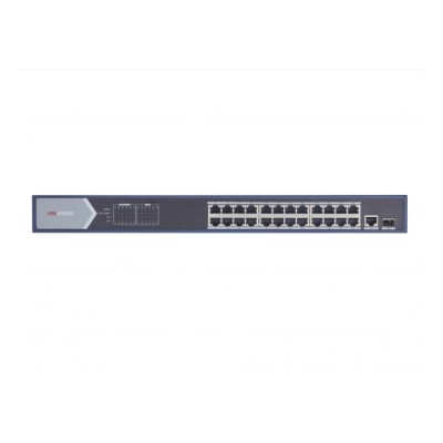 Switch 24 porte POE 10/100/1000 Mbps Budget Totale: 225 W