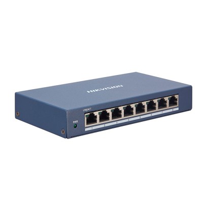 Switch 8 porte POE 10/100 Mbps Budget Totale: 110 W