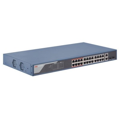 Switch 24 porte POE 10/100 Mbps Budget Totale: 370 W