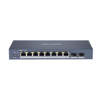 Switch 8 porte POE 10/100/1000 Mbps Budget Totale: 110 W