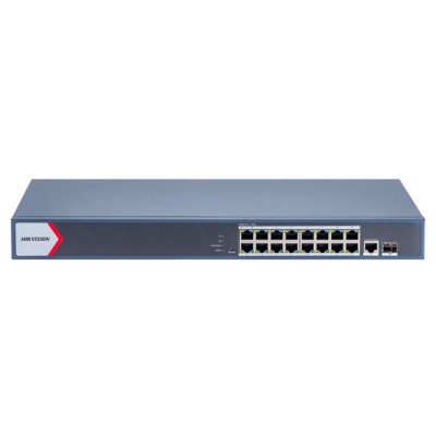 2, Smart Managed, 16 Gigabit  PoE  1 Gigabit RJ45 port,1 Gigabit SFP budget 230W