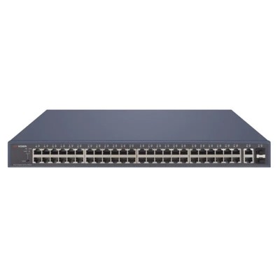 Switch 48 x Gigabit PoE Ports, 2 × gigabit RJ45, 2 x fiber optical ports