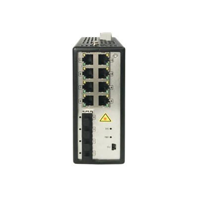 Switch industrial 8 porte POE 10/100/1000 Mbps 4 Gigabit SFP