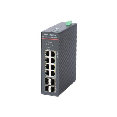 Switch industrial 8 porte POE 10/100 Mbps L2 1 Gigabit RJ45, 1 Gigabit SFP Uplik