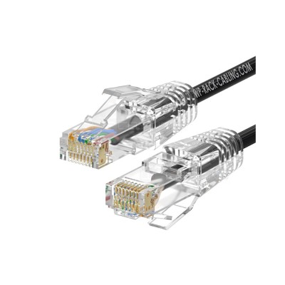 Cavo Patch Categoria: Cat 6A U-UTP Lunghezza 0,50 mt nero