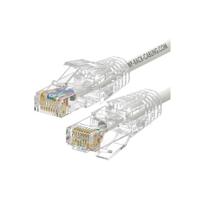 Cavo Patch Categoria: Cat 6A U-UTP Lunghezza 0,50 mt bianco