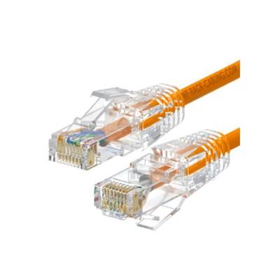 Cavo Patch Categoria: Cat 6A U-UTP Lunghezza 1.0 mt arancio