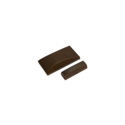 Micro POLI - MARRONE - Contatto magnetico multifunzione 868MHz / 2 reed e MEMS