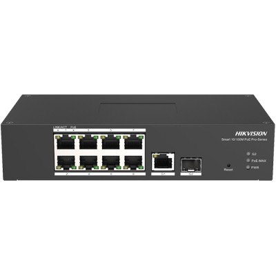 Switch industriale 8 porte POE Networking e Ups HIKVISION