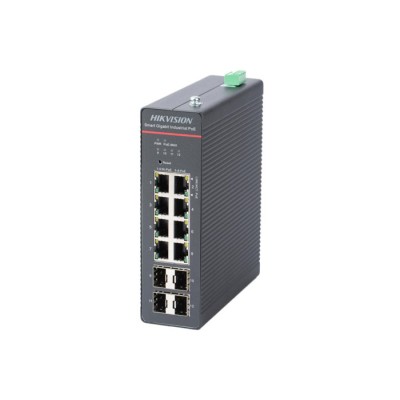 Switch industrial 8 porte POE 10/100 Mbps L2 4 Gigabit SFP ports