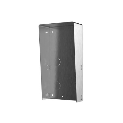 305700806 Tettuccio in metallo 2 modulo INOX Videcitofonia