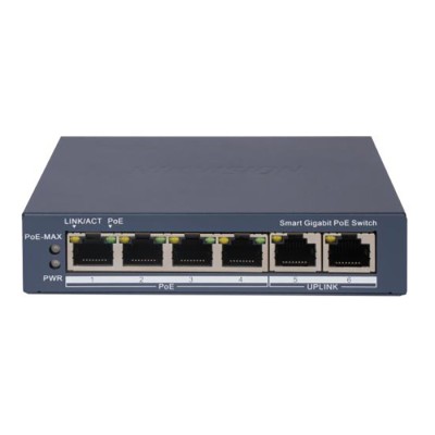 301803728 Switch Smart Managed 4 Gigabit RJ45 PoE Networking