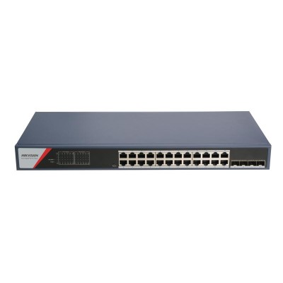 DS-3E1528P-SI-24P4F L2, Smart Managed, 24 Gigabit PoE ports,
