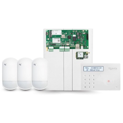 KIT-LARES 4.0-WLS +Tastiera ERGO-M-BIANCA + 3 UNUM-X DT X5
