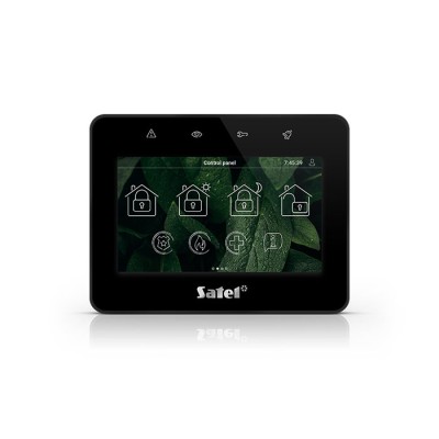 Tastiera touch screen da 4.3"per centrali INTEGRA e VERSA colore nero