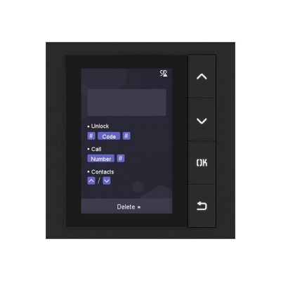 Display module, module connection with RS-485